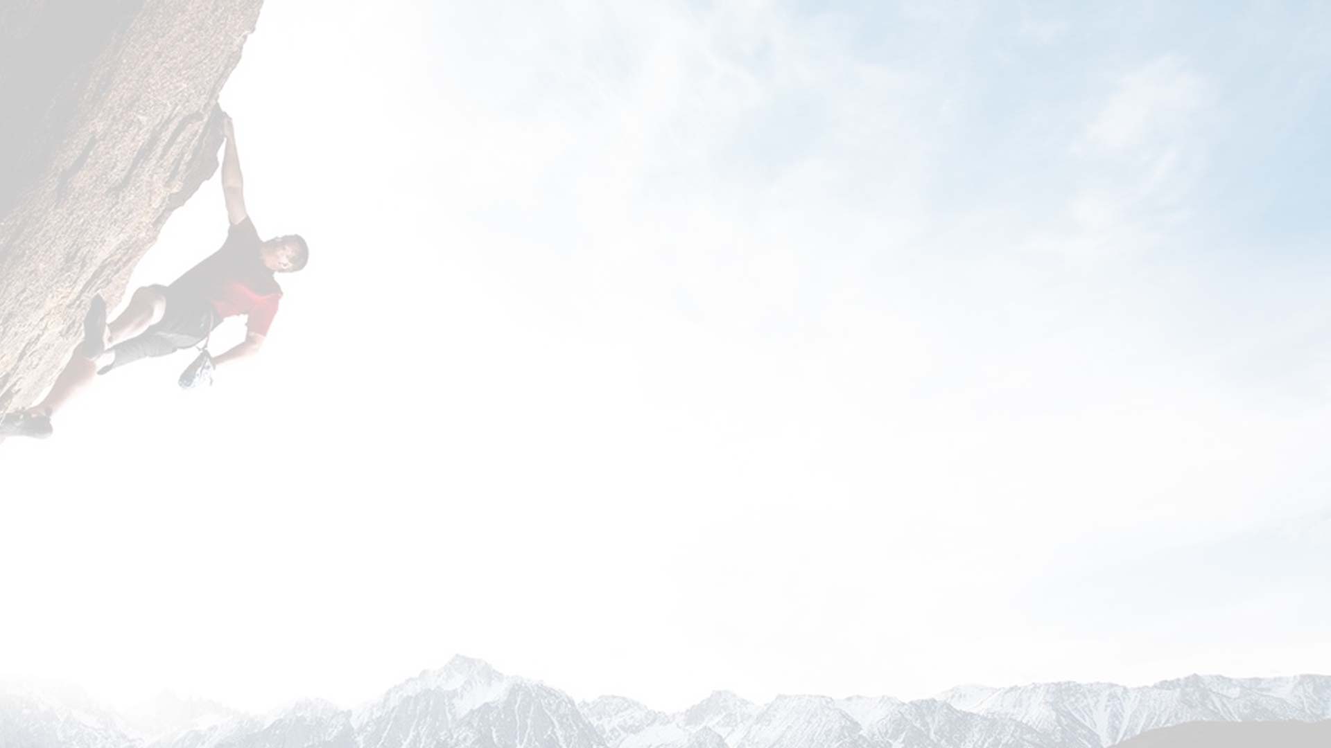 Rock climbing adventure landscape