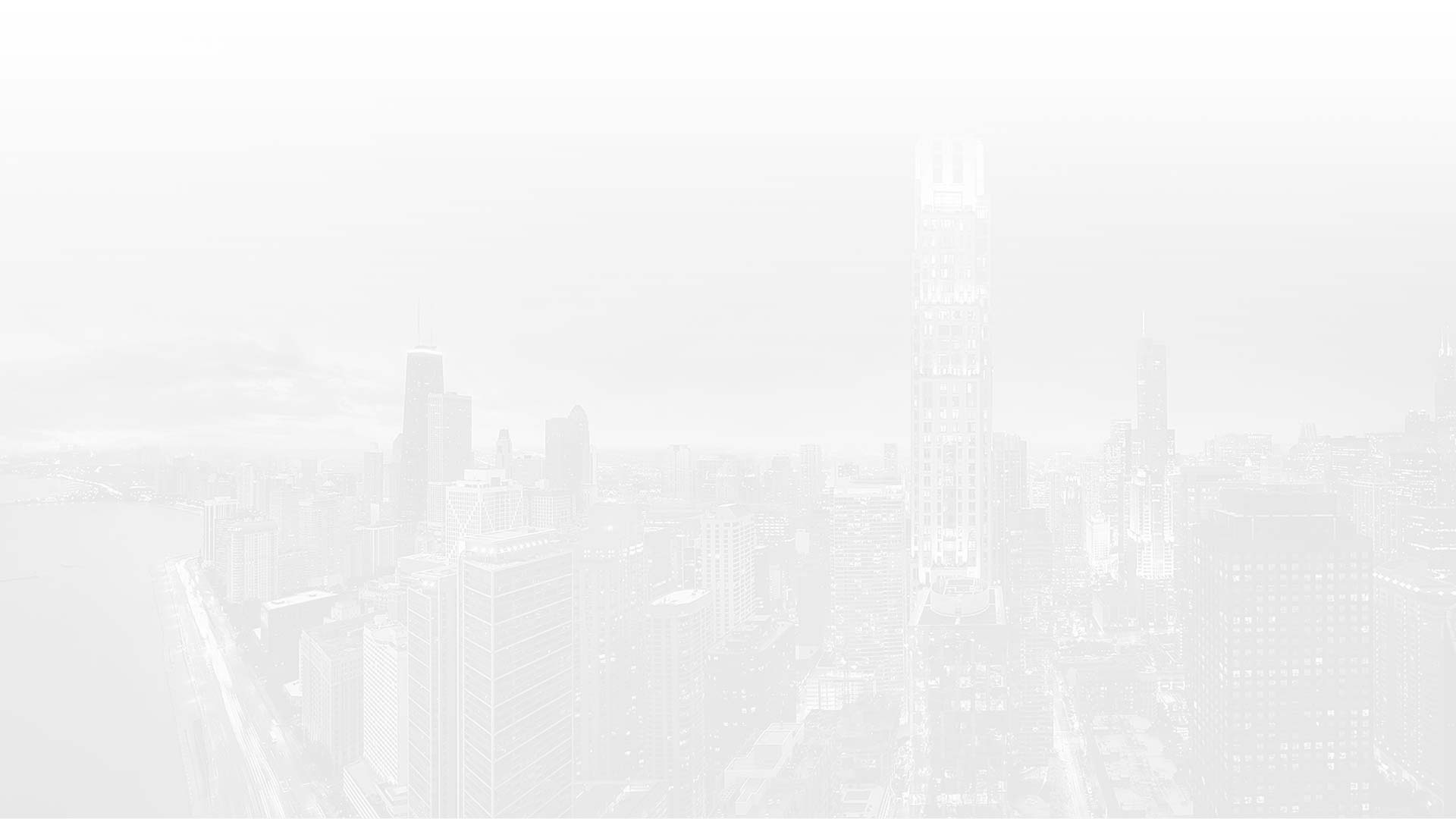 Business city skyline light background