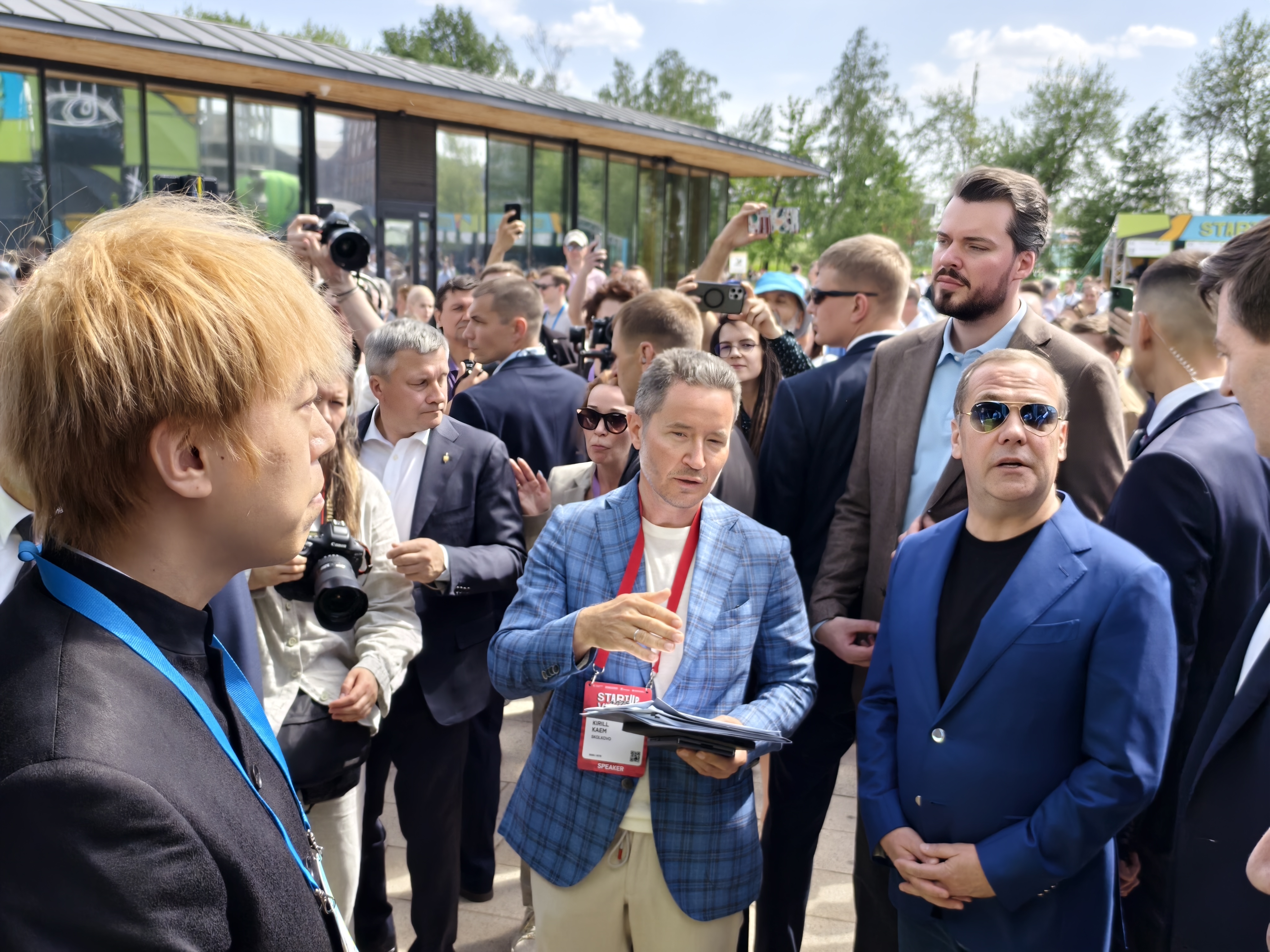 Dr. Wencheng Li at Moscow Startup Village